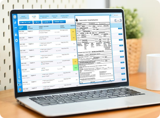 DocSpera analytics dashboard